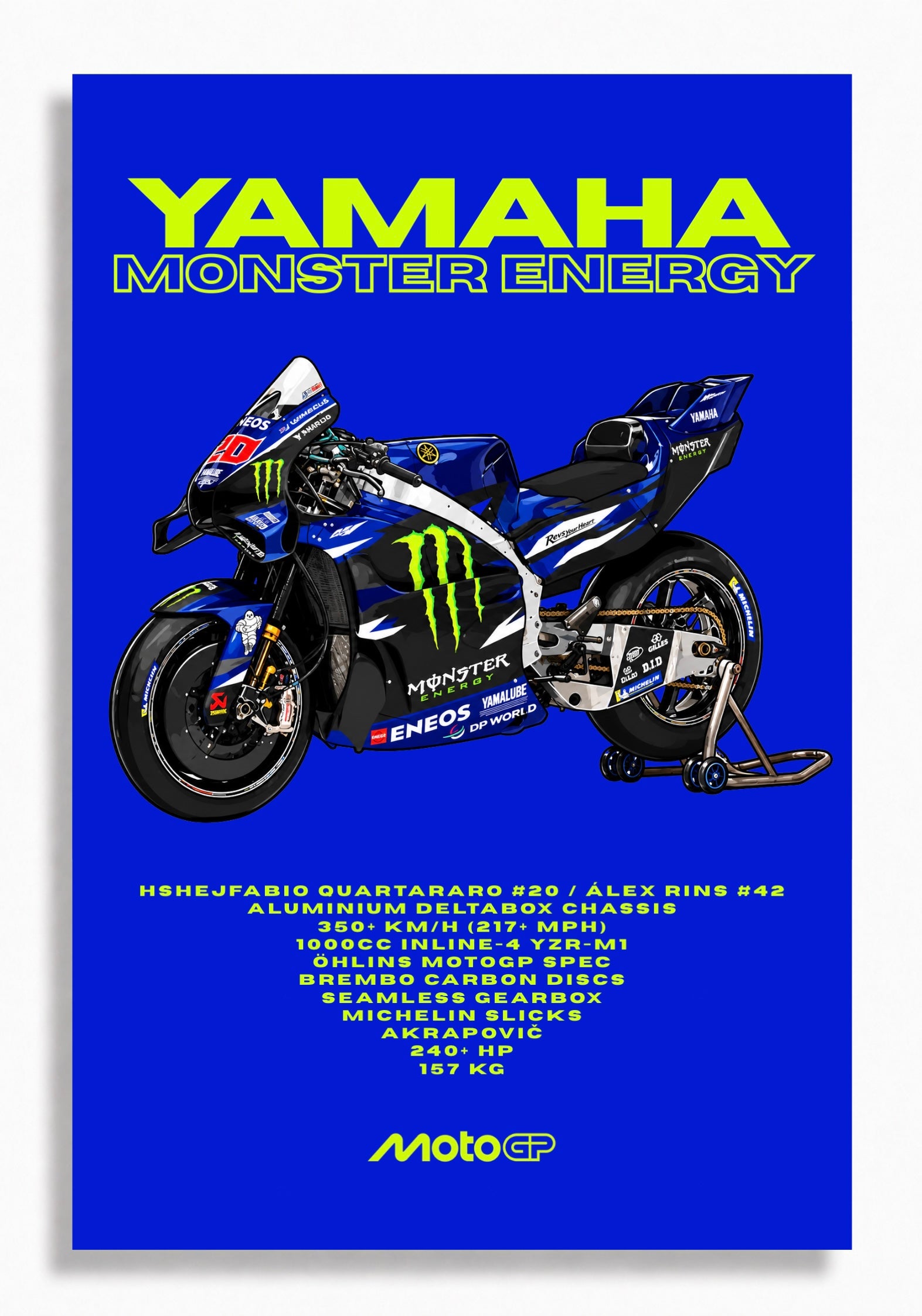 Yamaha monster energy