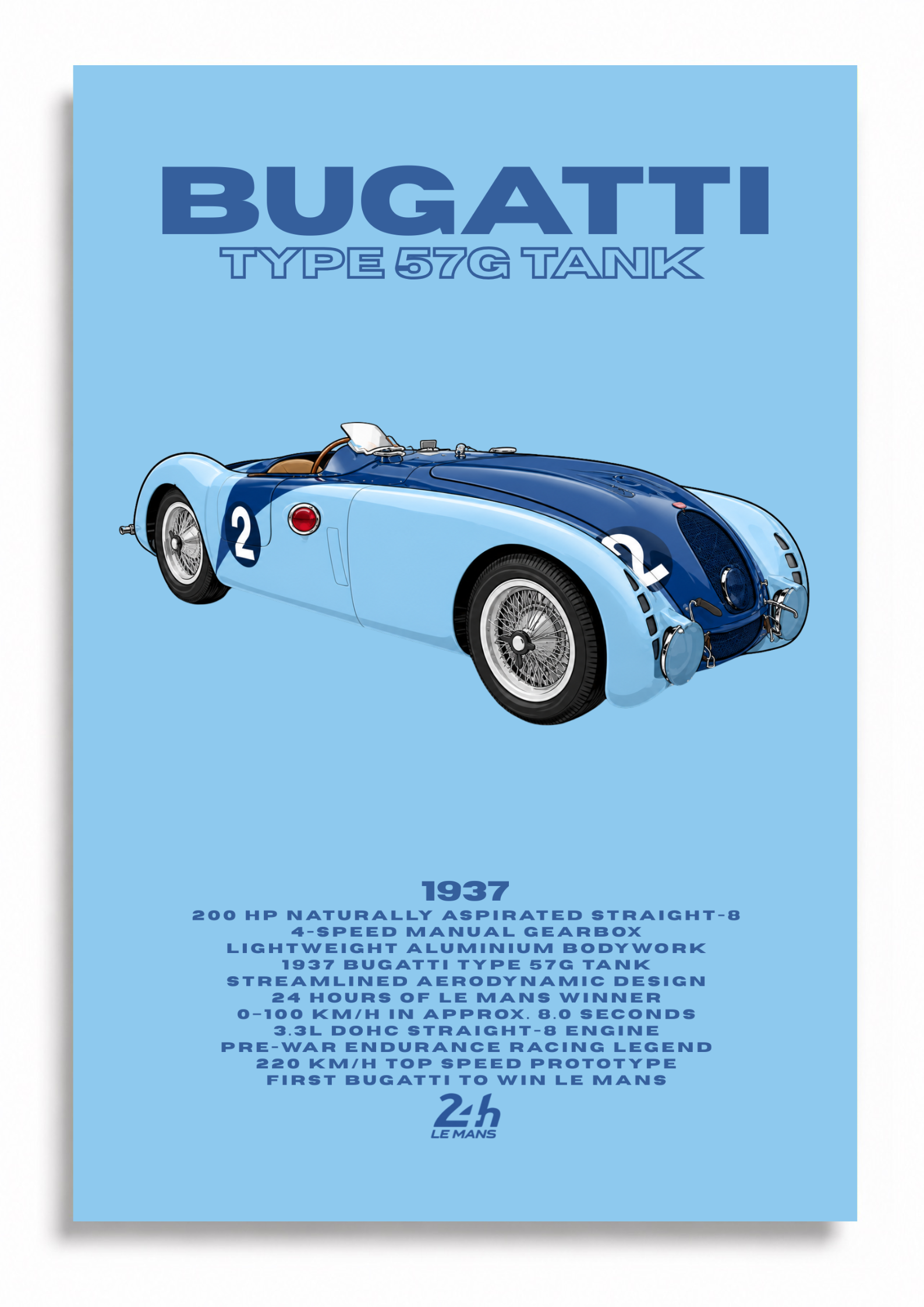 Bugatti Type 57G tank